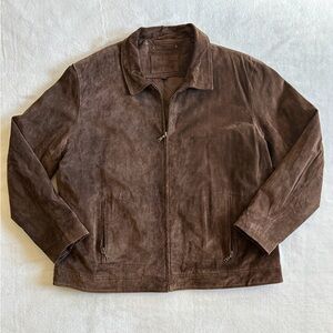 Sonoma Genuine Leather Brown Suede‎ Men's Jacket